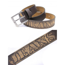 Kožený opasek JEANS