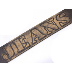 Kožený opasek JEANS